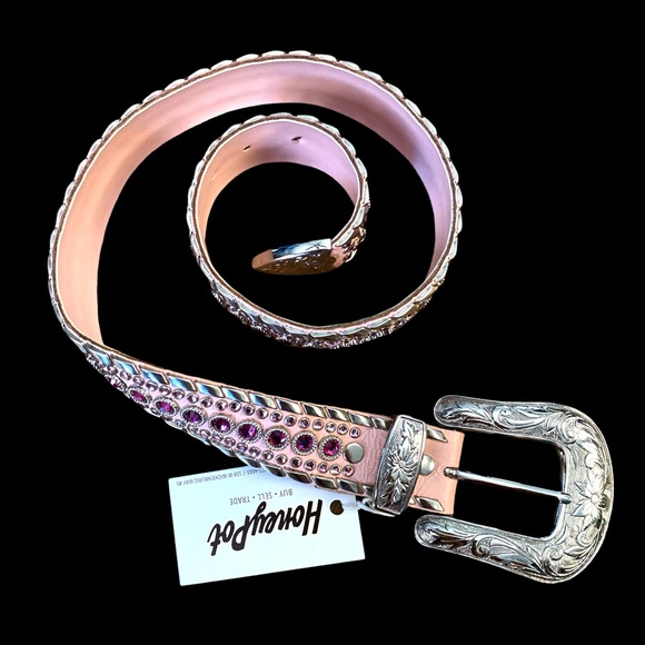 Leather Kippy’s Belt // Swarovski Crystals - Picture 4 of 6